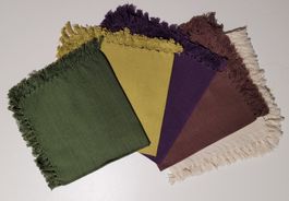 5 schöne Stoffservietten / Deckeli *zug Tabea`s Delphintraum
